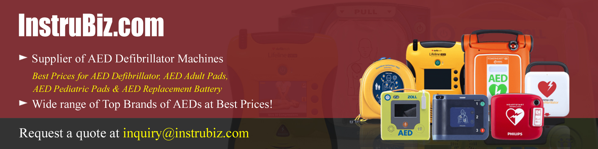 AED Defibrillators Supplier in Dubai UAE