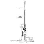 Watlow Adjustable Spring Thermocouple Supplier in Dubai UAE and Saudi Arabia KSA