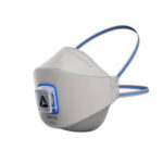 Alpha Solway 4520V 3-Panel Fold Flat Valved FFP2 Disposable Respirator Supplier in Dubai UAE and Saudi Arabia KSA