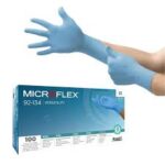 Ansell MICROFLEX® 92‑134 Versatility Nitrile Examination Gloves with Textured Fingers Supplier in Dubai UAE and Saudi Arabia KSA