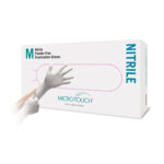 Ansell MICRO‑TOUCH® Nitrile White Examination Gloves Supplier in Dubai UAE and Saudi Arabia KSA