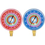 Yellow Jacket 2-1/2" Manifold Gauges, Red and Blue, Dual Scale (°F/°C) Supplier in Dubai UAE and Saudi Arabia KSA