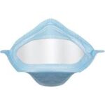 Haika HAK6000 MXC Clear Panel Horizontal Fold-Flat Face Mask Supplier in Dubai UAE and Saudi Arabia KSA