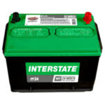 Interstate MT‑34 Standard Car and Truck Battery Supplier in Dubai UAE and Saudi Arabia KSA