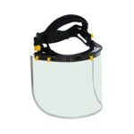 KARAM ES52 Clear Polycarbonate Face Shield with Ratchet Headgear Supplier in Dubai UAE and Saudi Arabia KSA