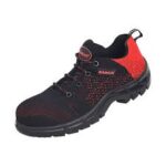 KARAM FS215 Flytex Red and Black Sporty Safety Shoes Supplier in Dubai UAE and Saudi Arabia KSA