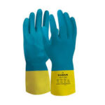 KARAM HS171 Flocked Liner With Neoprene Over Latex Coating Gloves Supplier in Dubai UAE and Saudi Arabia KSA