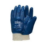 KARAM HS201SC Cotton Jersey Liner With Nitrile Coating Safety Cuff Gloves Supplier in Dubai UAE and Saudi Arabia KSA