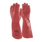 KARAM HS20216 Cotton Interlock Liner With PVC Coating Gloves Supplier in Dubai UAE and Saudi Arabia KSA
