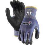 KARAM HS46 Composite Knitted Liner With KTCR And NFT Coating Safety Gloves Supplier in Dubai UAE and Saudi Arabia KSA