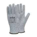 KARAM HS62 HPPE Glass Liner With Polyurethane Coating Grey Safety Gloves Supplier in Dubai UAE and Saudi Arabia KSA