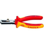 KNIPEX 11 08 160 End-Type Wire Stripper-1000V Insulated Supplier in Dubai UAE and Saudi Arabia KSA