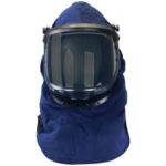 Salisbury by Honeywell FH8BL 8 Cal Arc Flash Hood Navy Blue Supplier in Dubai UAE and Saudi Arabia KSA