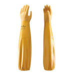 Showa 772 Chemical Handling Integrated Glove + Sleeve Supplier in Dubai UAE and Saudi Arabia KSA