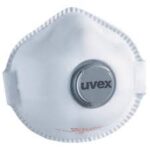 UVEX silv-Air e 7212 FFP2 Preformed Mask Valved Supplier in Dubai UAE and Saudi Arabia KSA