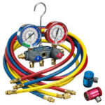 Yellow Jacket 49849 TITAN 2-Valve Manifold with 72″ PLUS II™ SAE RYB hose Supplier in Dubai UAE and Saudi Arabia KSA